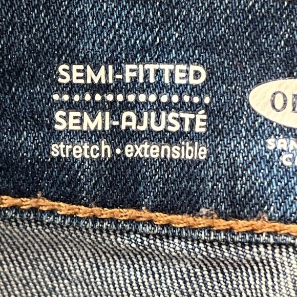 Old Navy Womens Semi-Fitted Denim Shorts Size 10 Regular - Picture 5 of 6